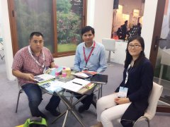 炫坤耐材參加印度展會(huì)留影